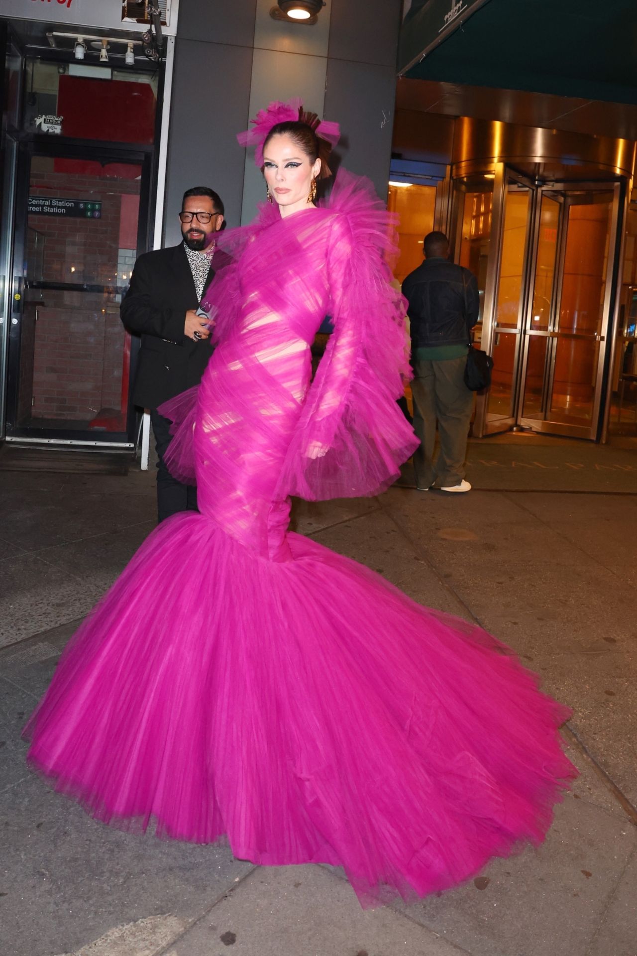 COCO ROCHA AT THE THE MULBERRY BAR FOR A MET GALA AFTER PARTY IN NEW YORK7